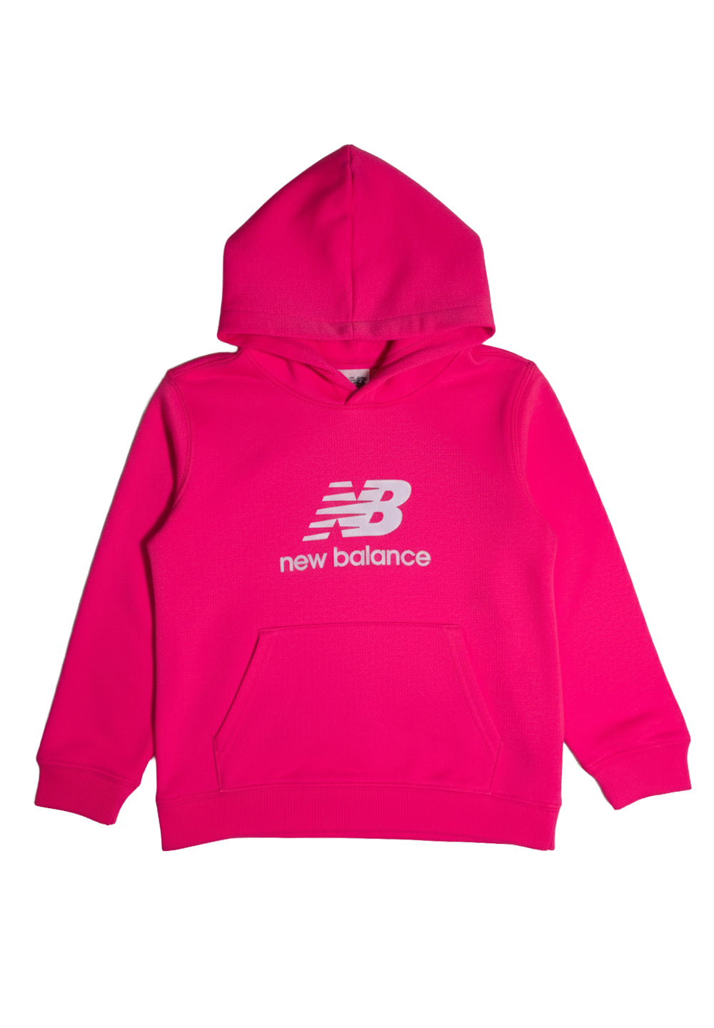 Sudadera con capucha fucsia para niña