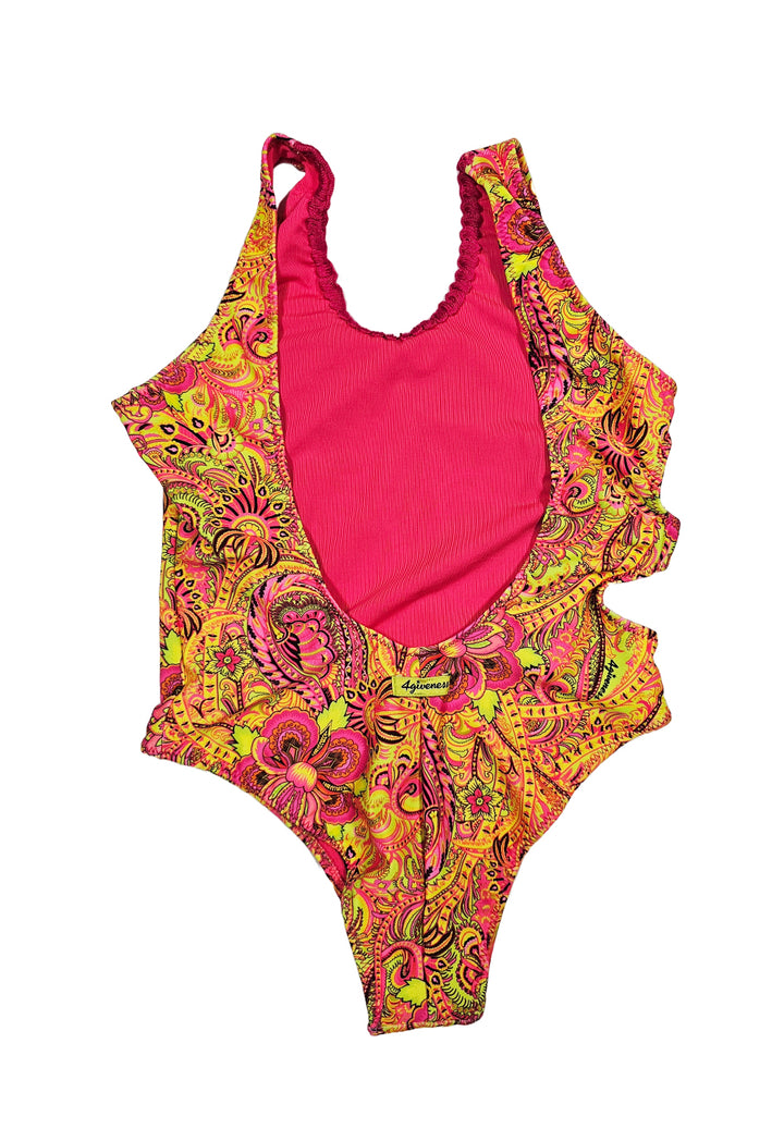Costume monokini multicolor per bambina - Primamoda kids