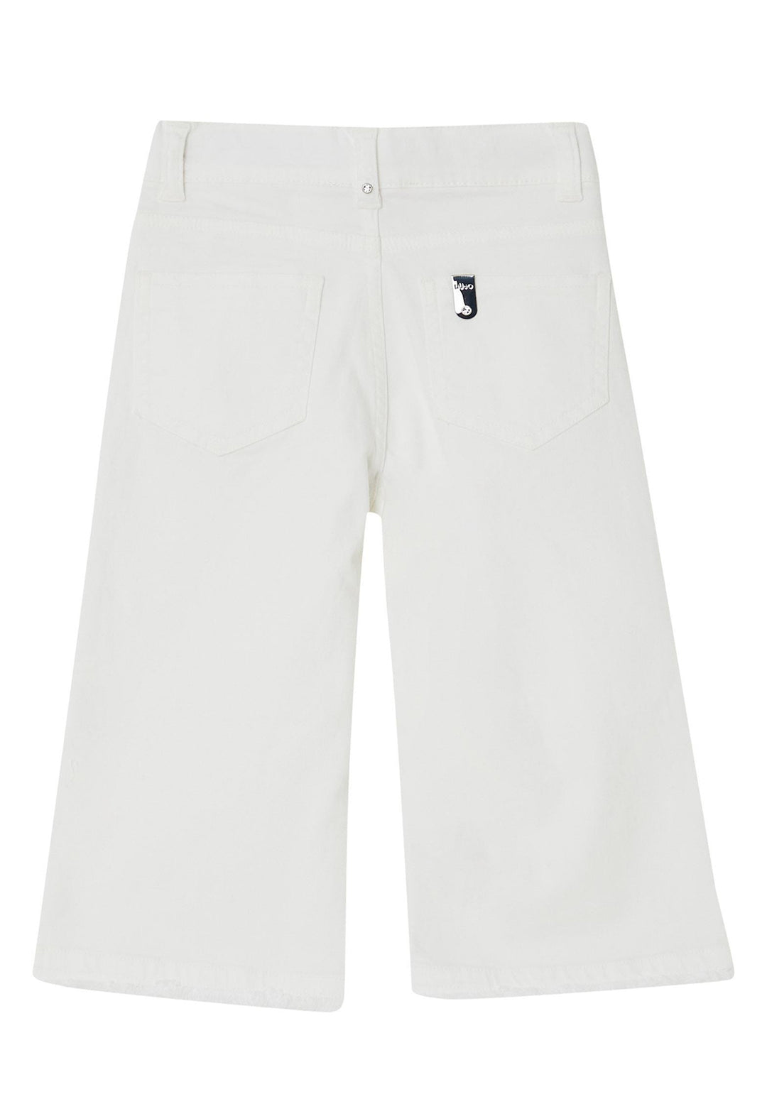Baby girl white trousers