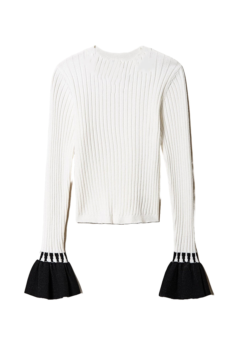 Weißer Pullover für Mädchen