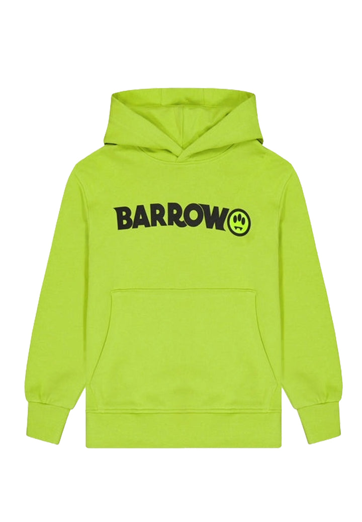 Sudadera con capucha lima para niño