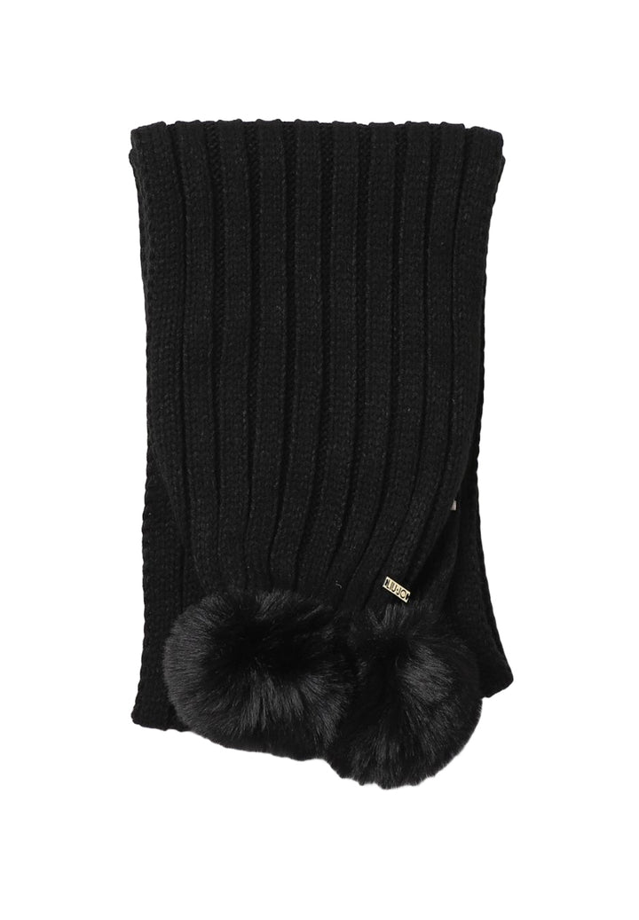 Black scarf for a little girl