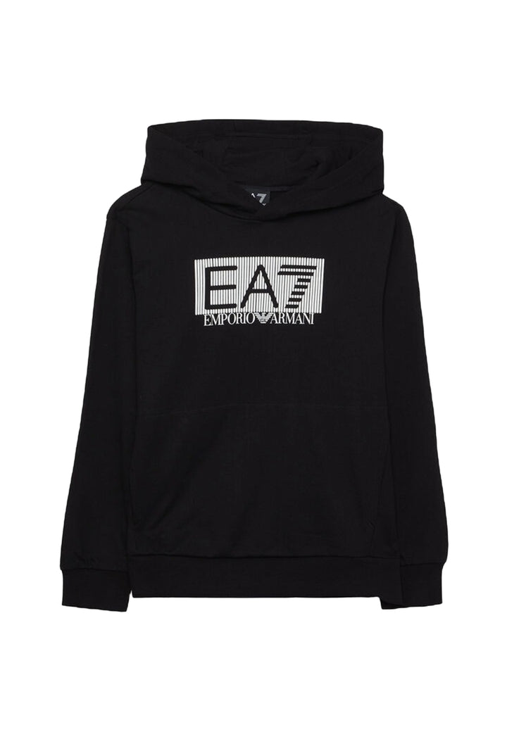 Sweat à capuche noir pour enfants