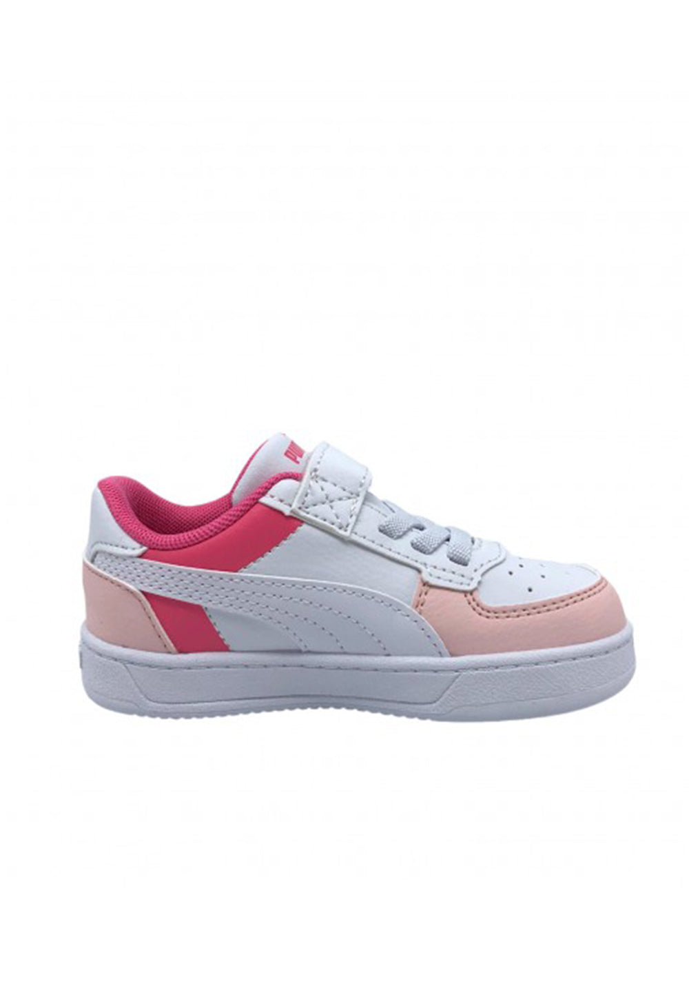 Weiß-fuchsiafarbene Schuhe für Mädchen