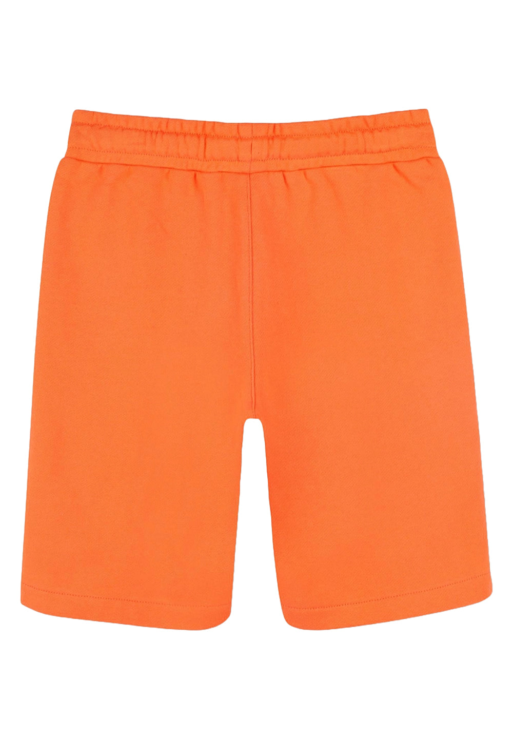 Orange sweatshirt shorts for boys