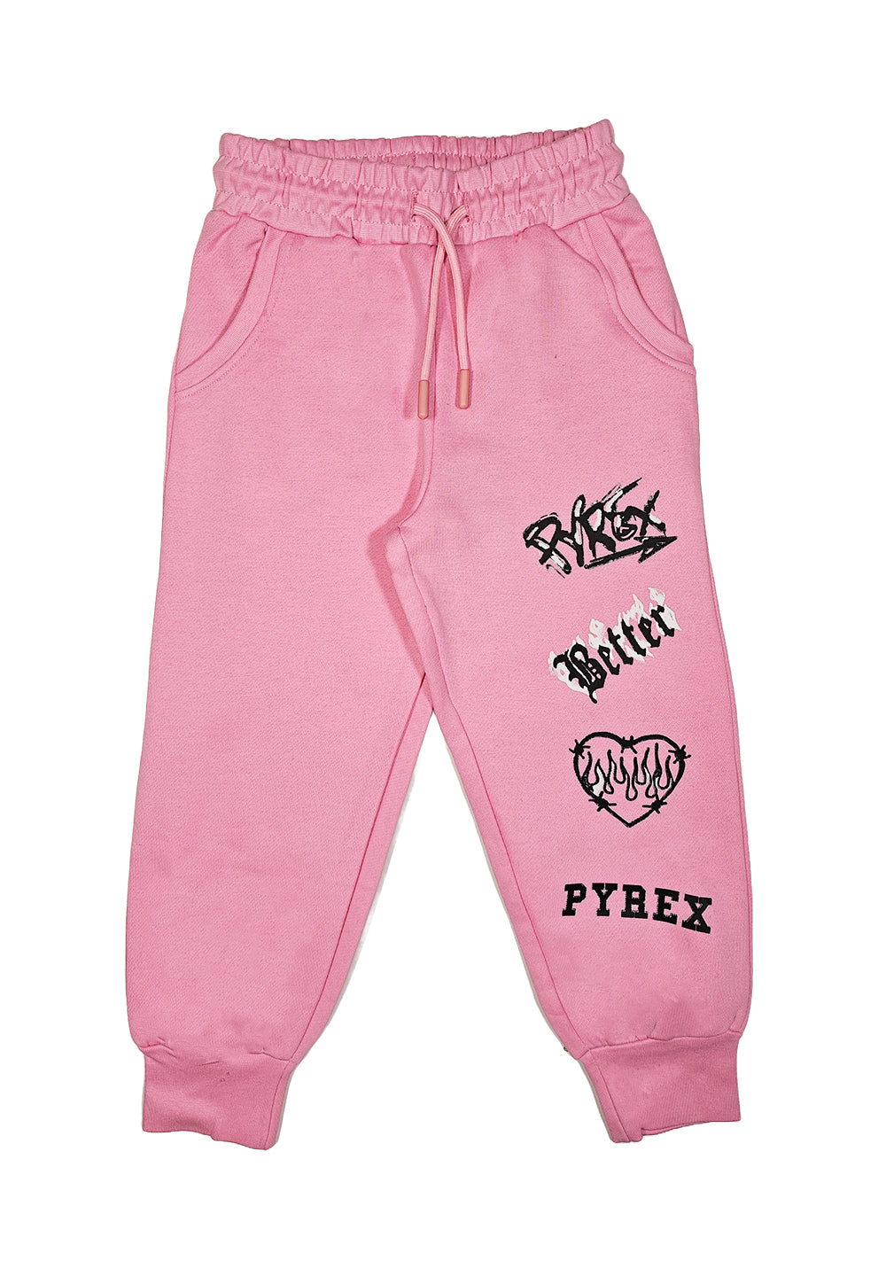 Pink sweatpants for girls