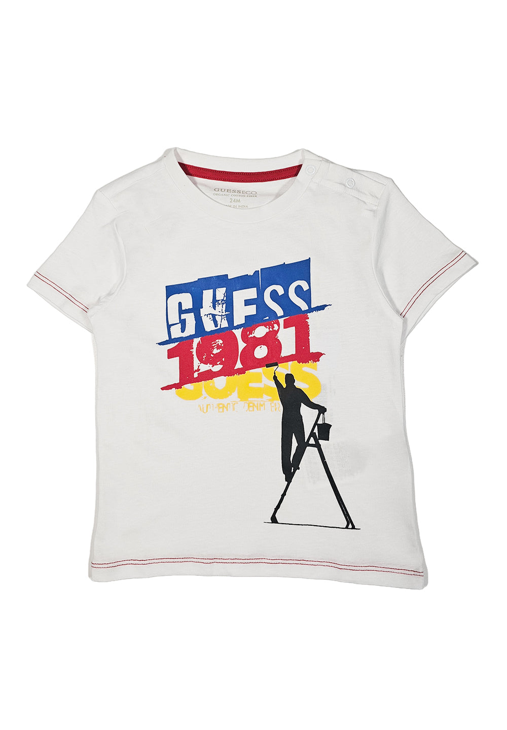 T-shirt blanc pour enfants