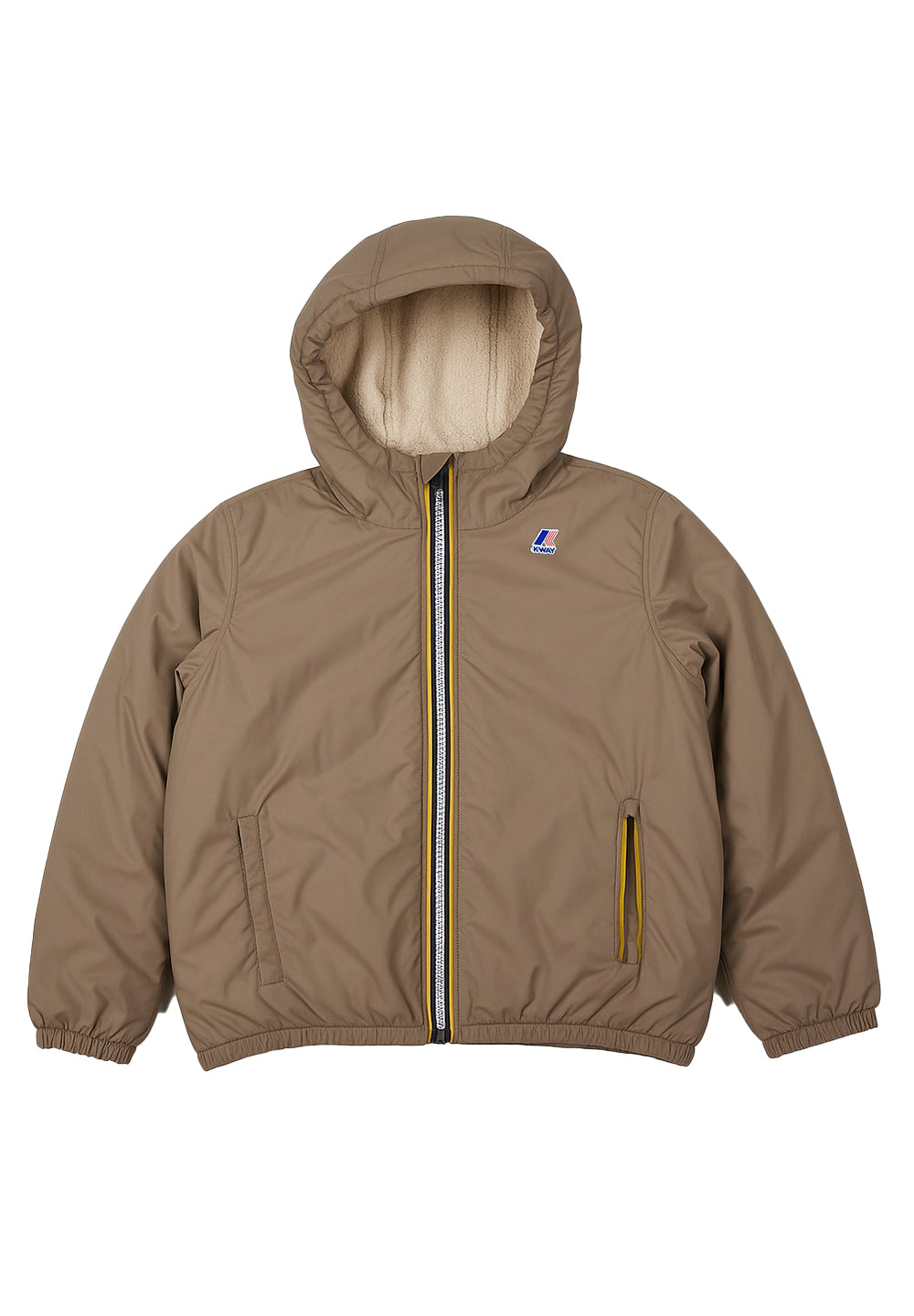 Beige jacket for boy