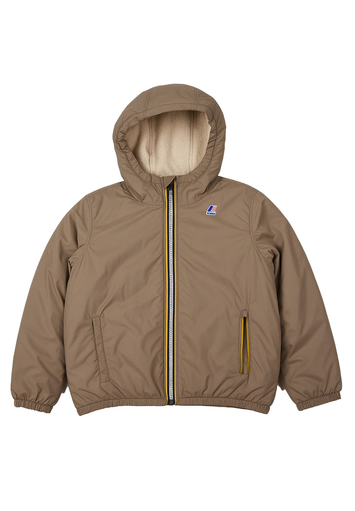 Beige jacket for boy