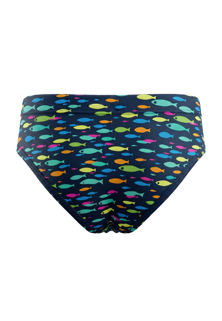 Culotte de maillot de bain bébé bleu