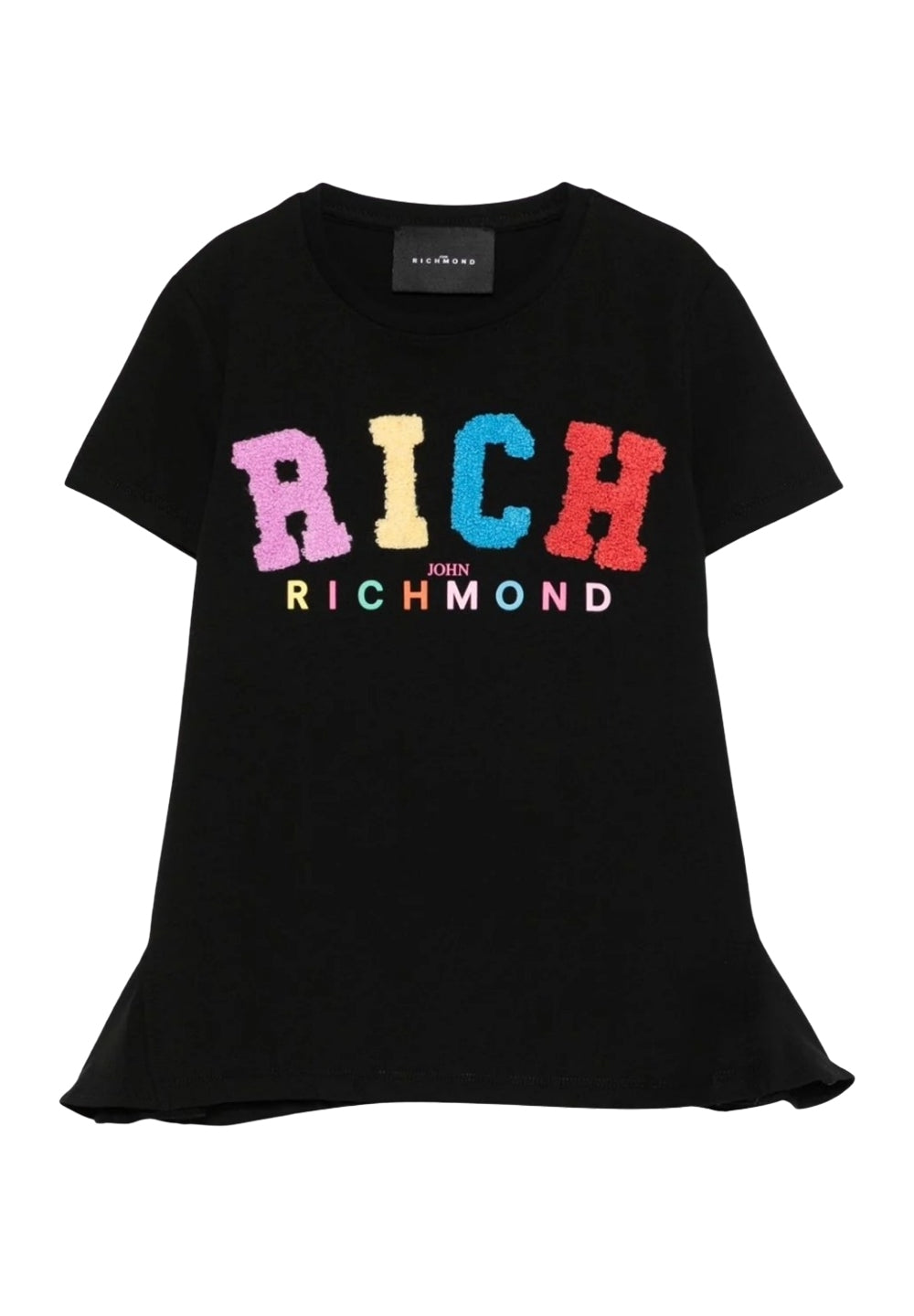 Black t-shirt for girls