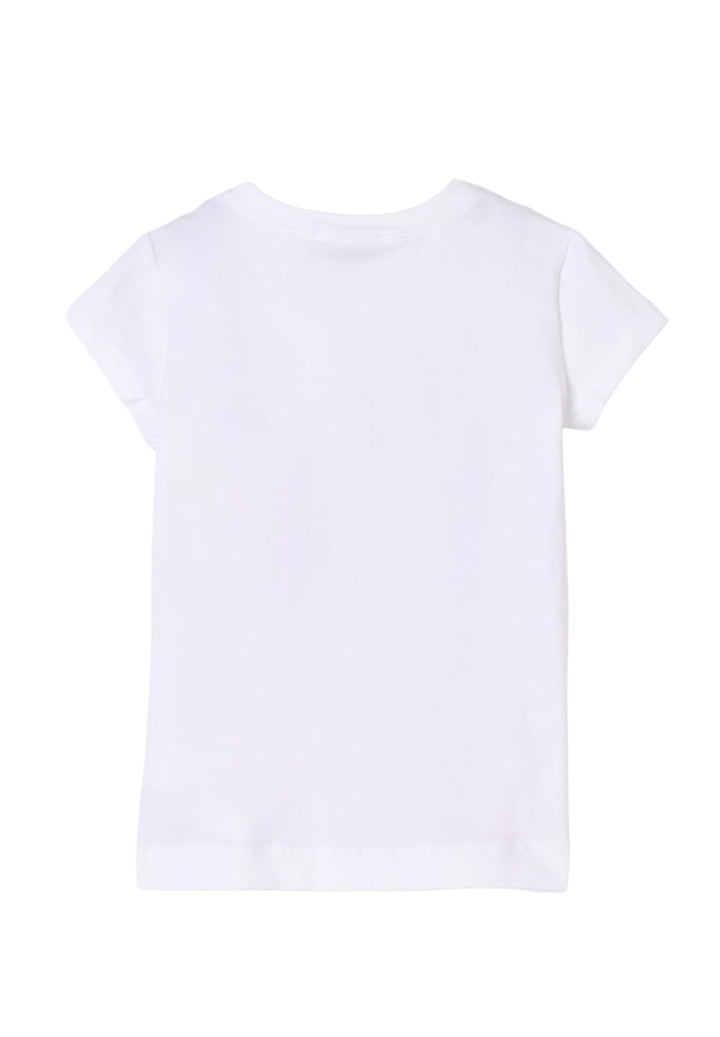 Camiseta blanca para niña