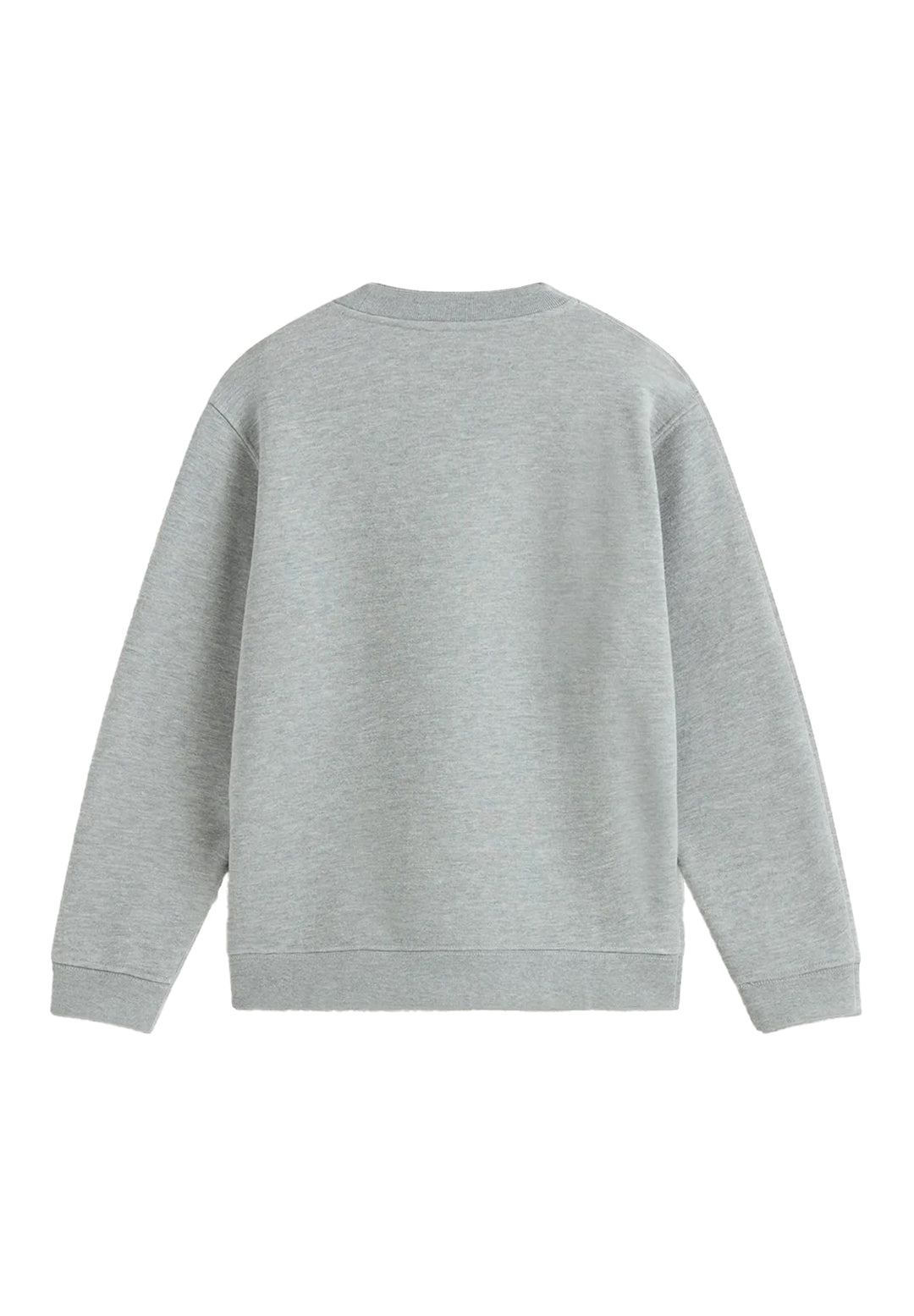 Graues Sweatshirt mit Rundhalsausschnitt für Jungen