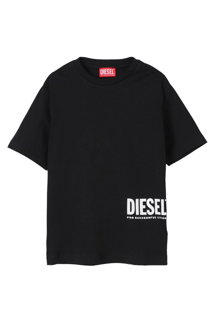 Schwarzes T-Shirt für Jungen