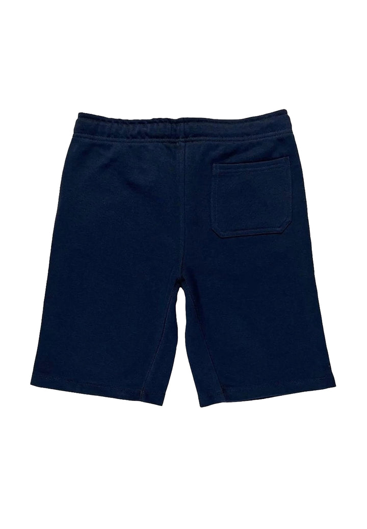 Bermuda felpa blu per bambino - Primamoda kids