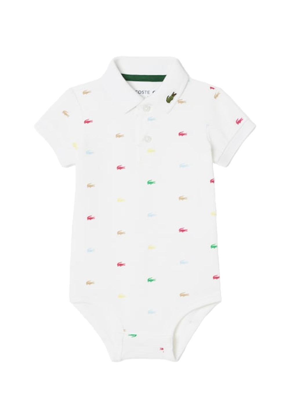 White baby bodysuit