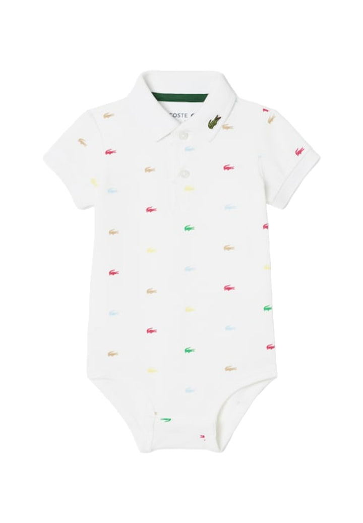 White baby bodysuit