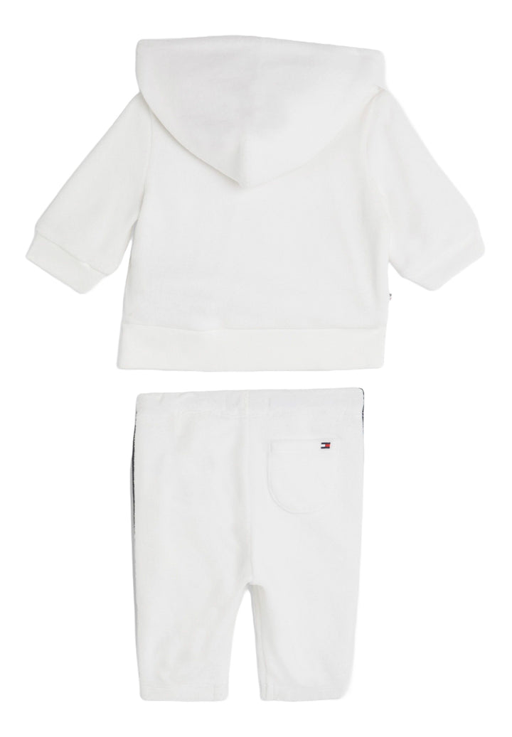 Ensemble sweat-shirt blanc pour nouveau-né