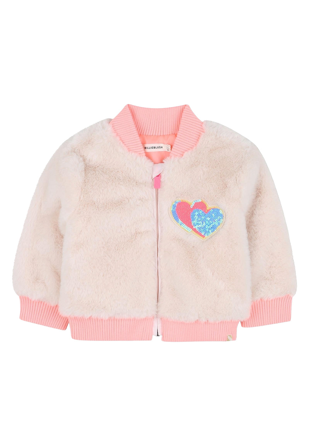 Chaqueta rosa para niña