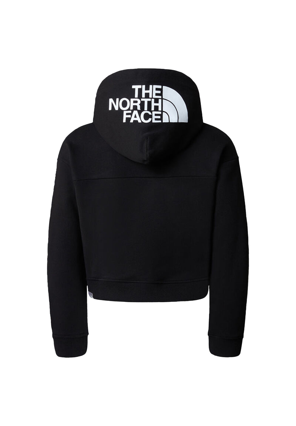 Sweat à capuche noir pour fille