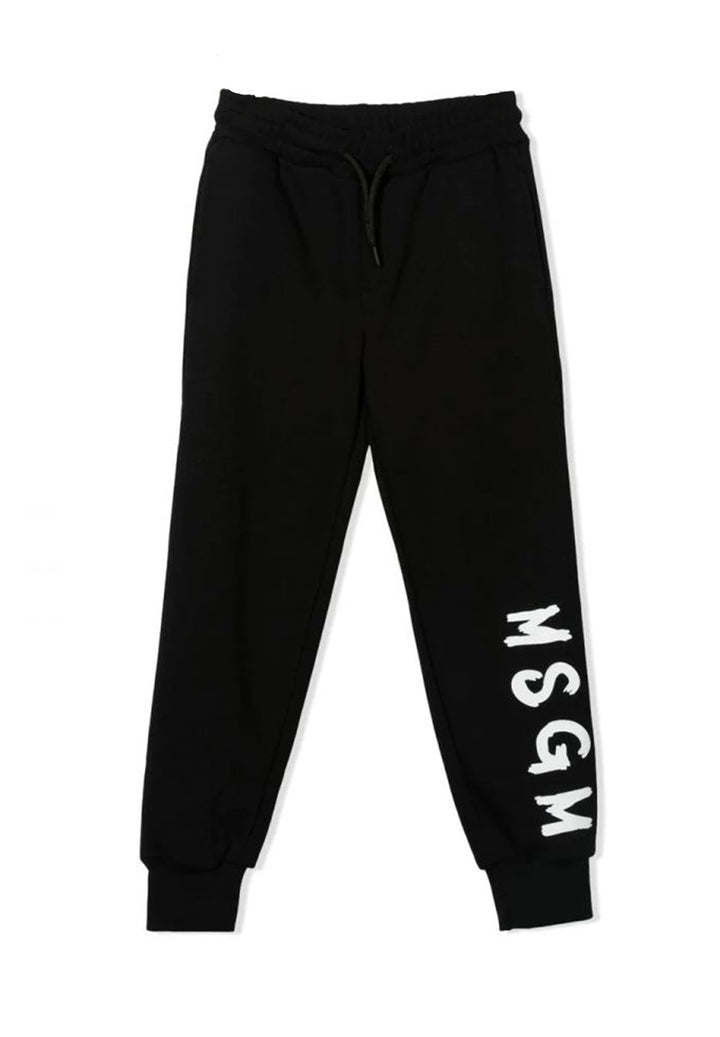 Pantalon de survêtement noir pour enfants