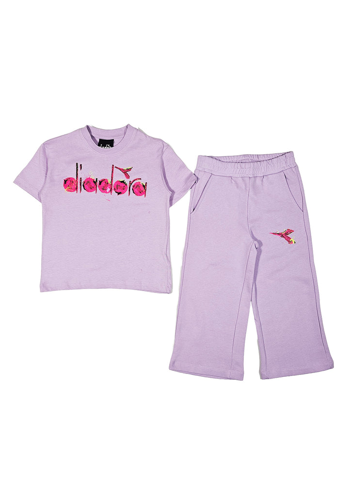 Completo lilla per bambina - Primamoda kids