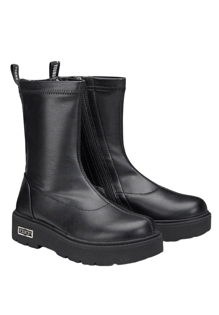 Black boots for girls