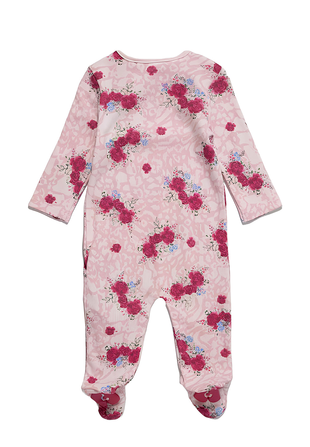 Barboteuse rose pour bébé fille