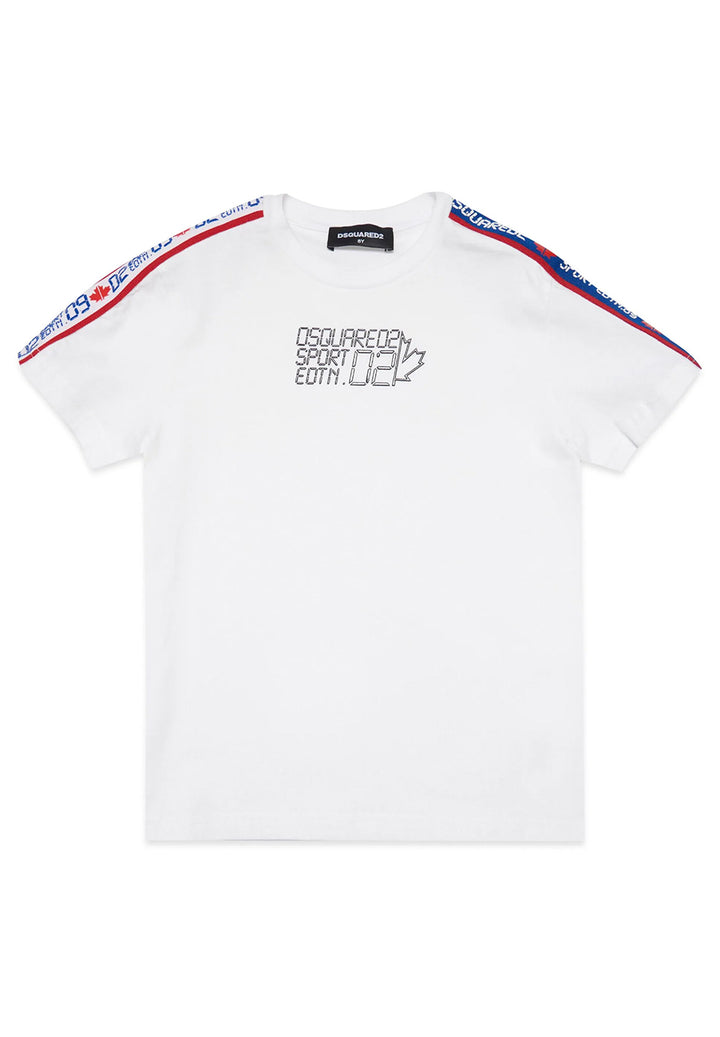 Weißes T-Shirt für Jungen