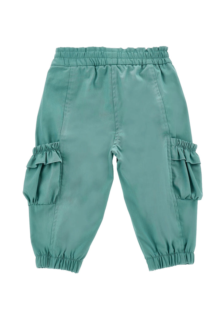 Pantalons verts pour bébés filles