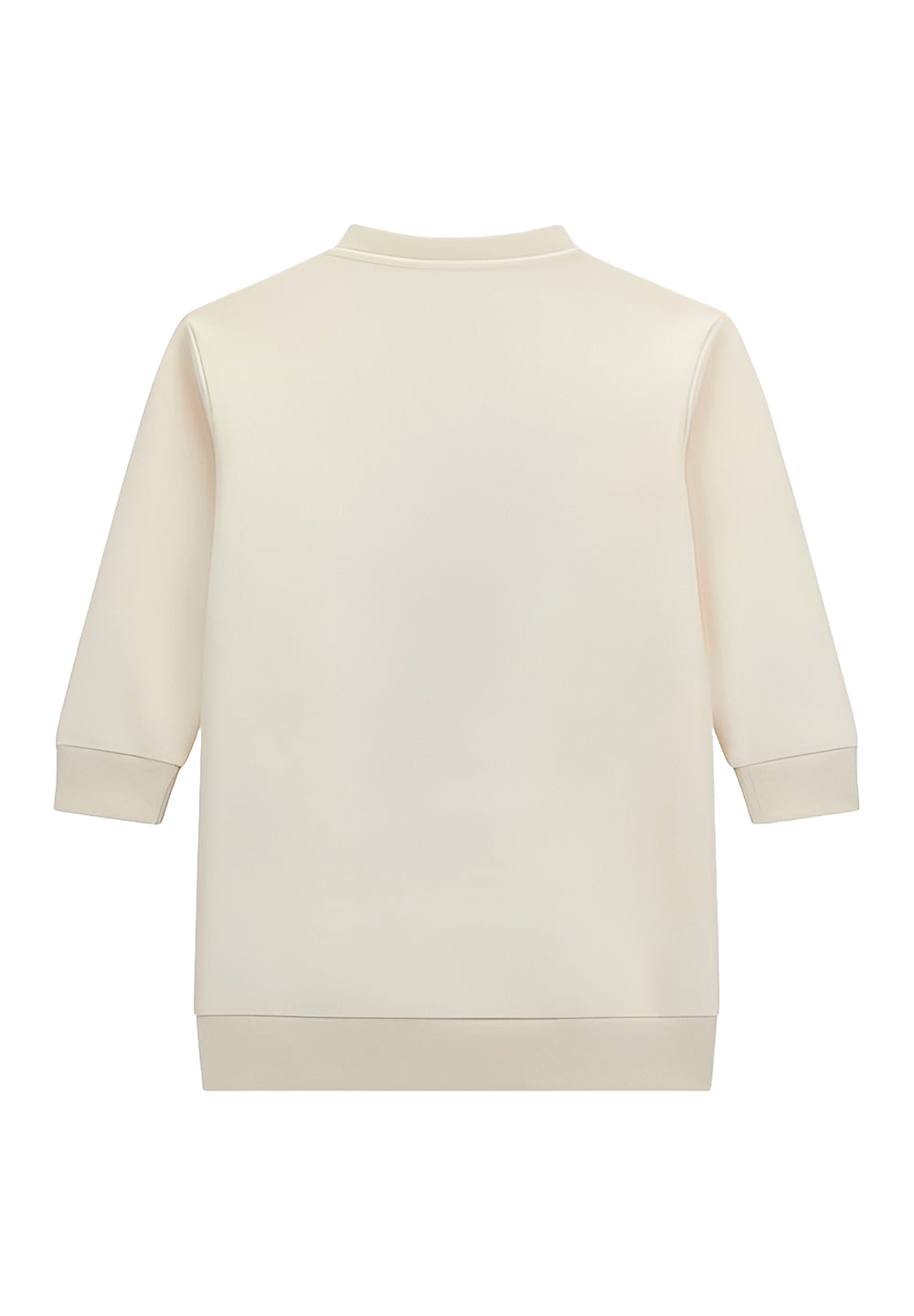 Cream-colored dress for a little girl