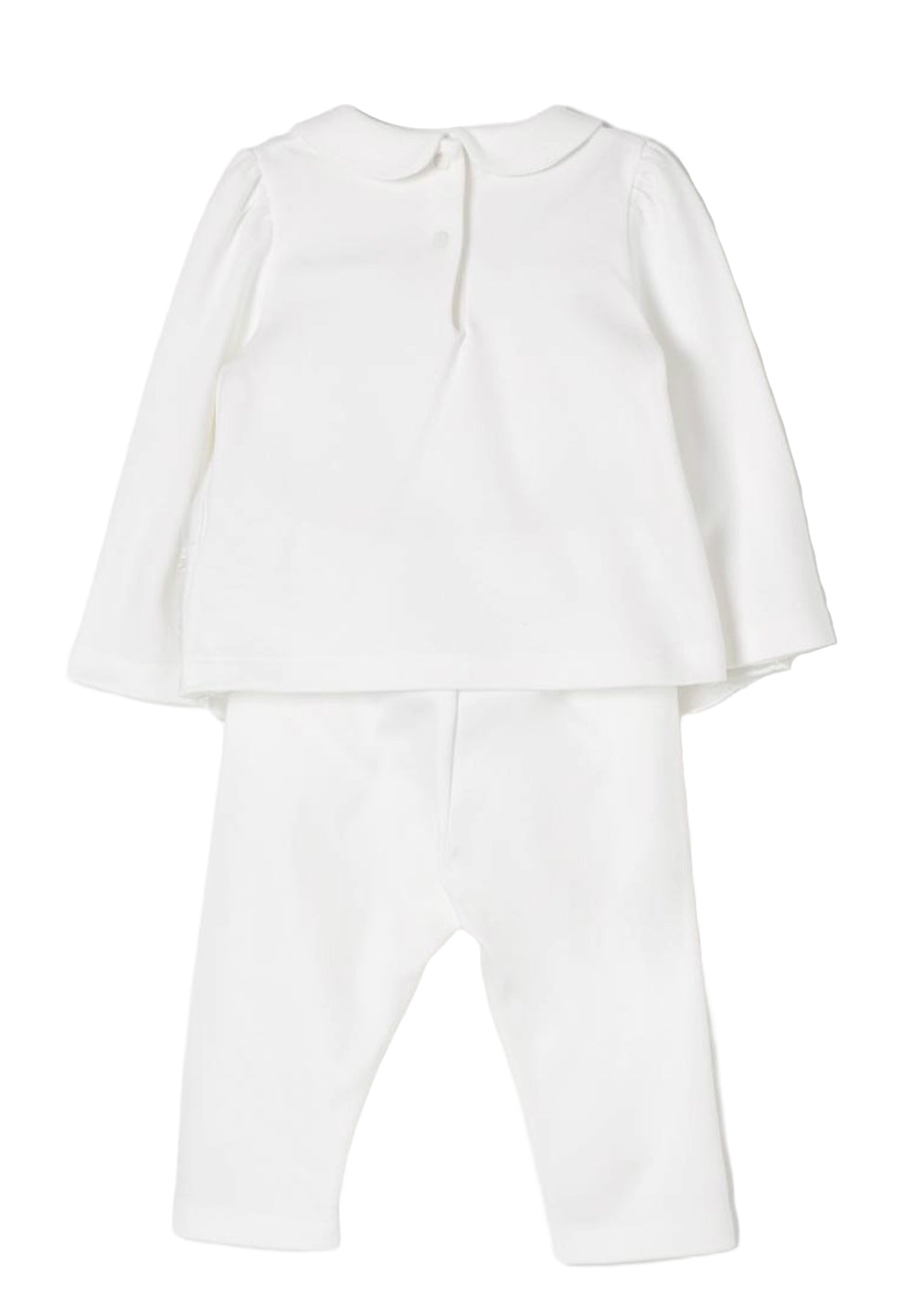 Conjunto color crema para bebé niña