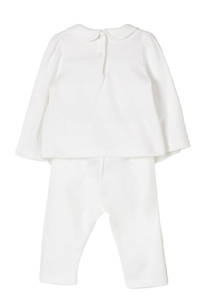 Conjunto color crema para bebé niña