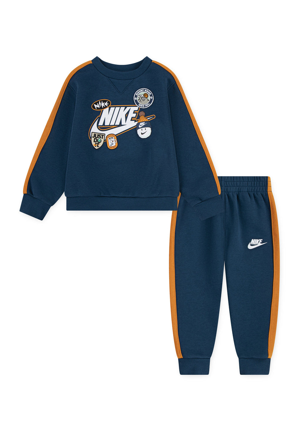 Blaues Sweatshirt-Set für Kinder