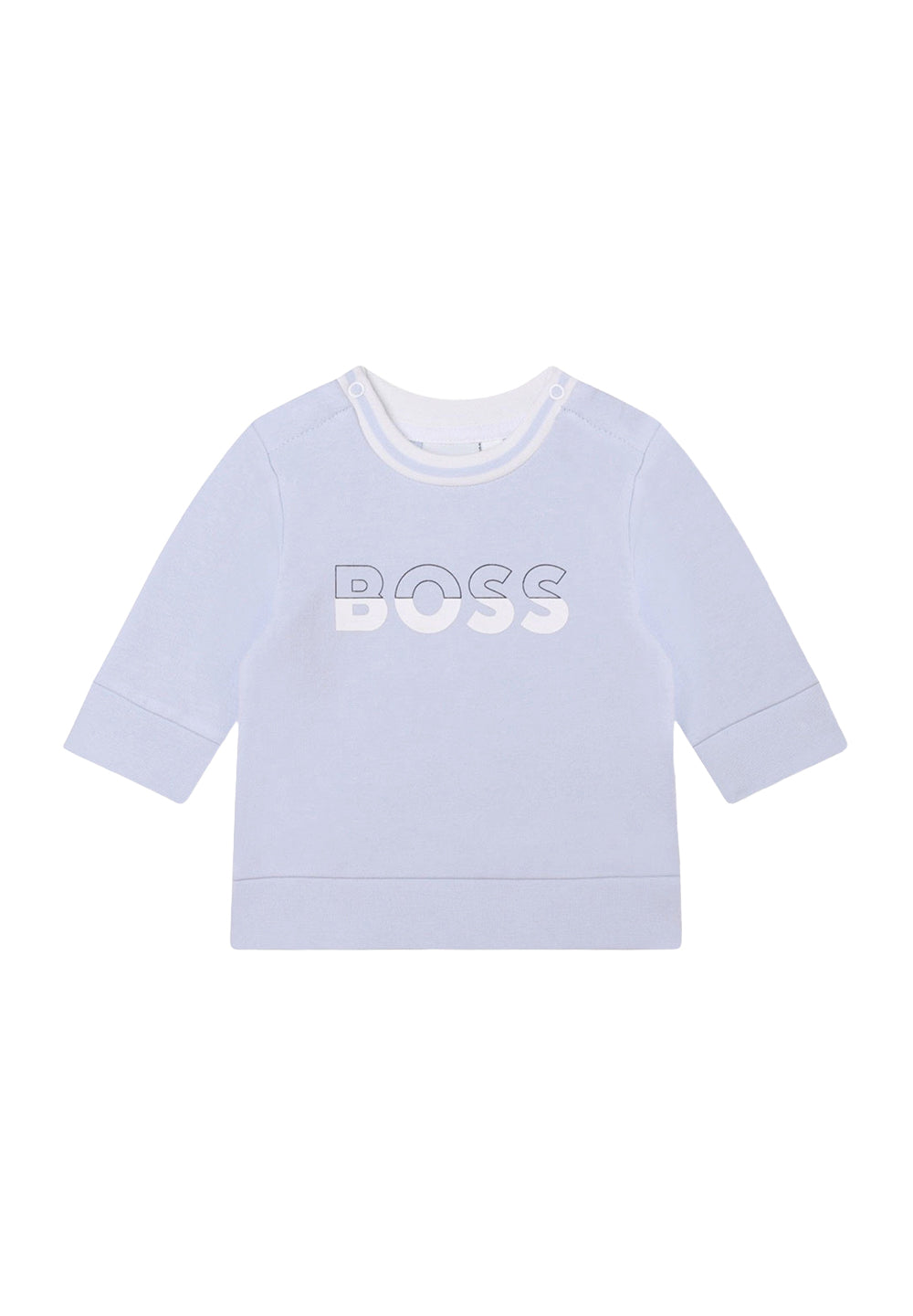 Hellblaues Sweatshirt für Neugeborene