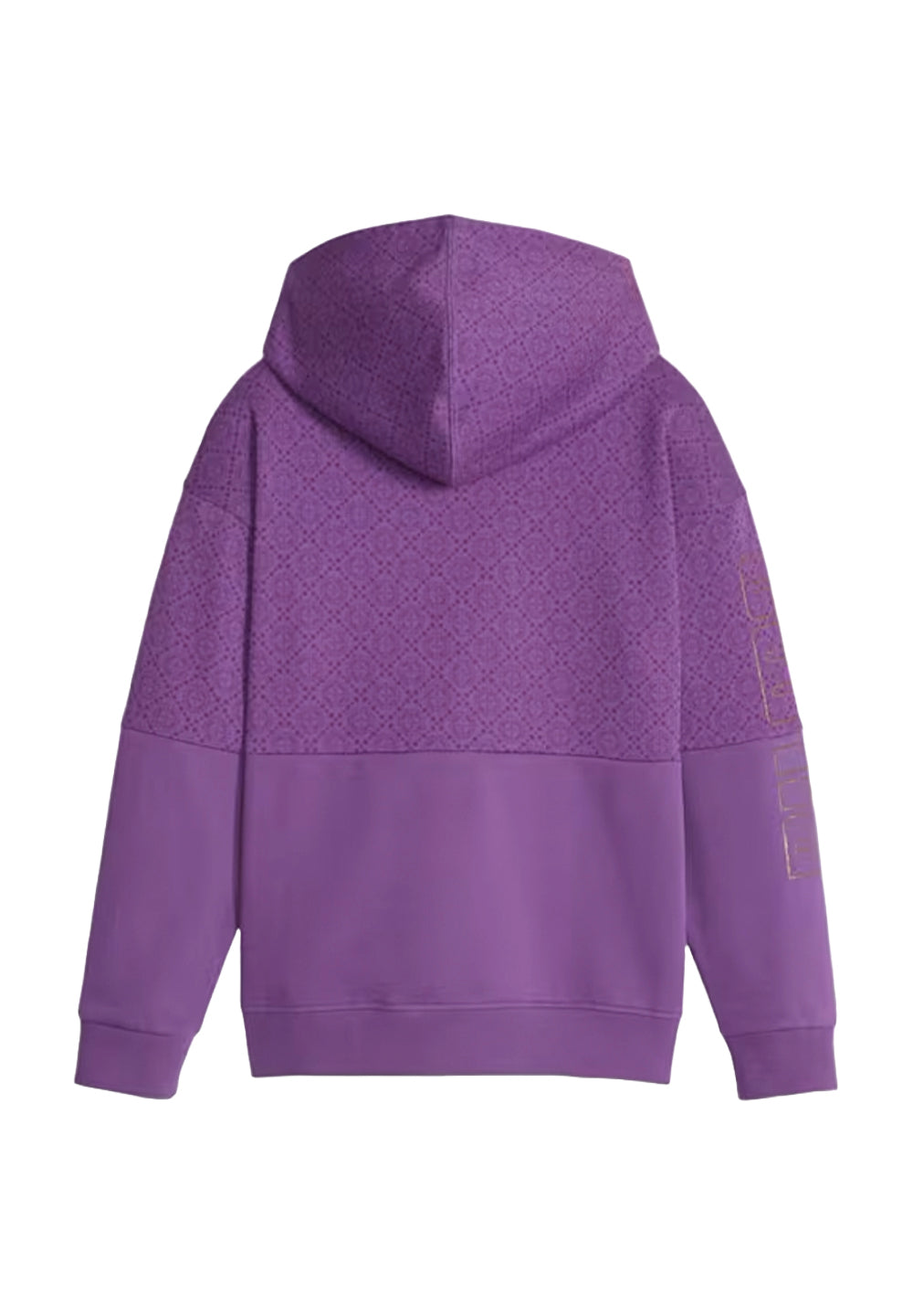 Sweat à capuche violet pour fille