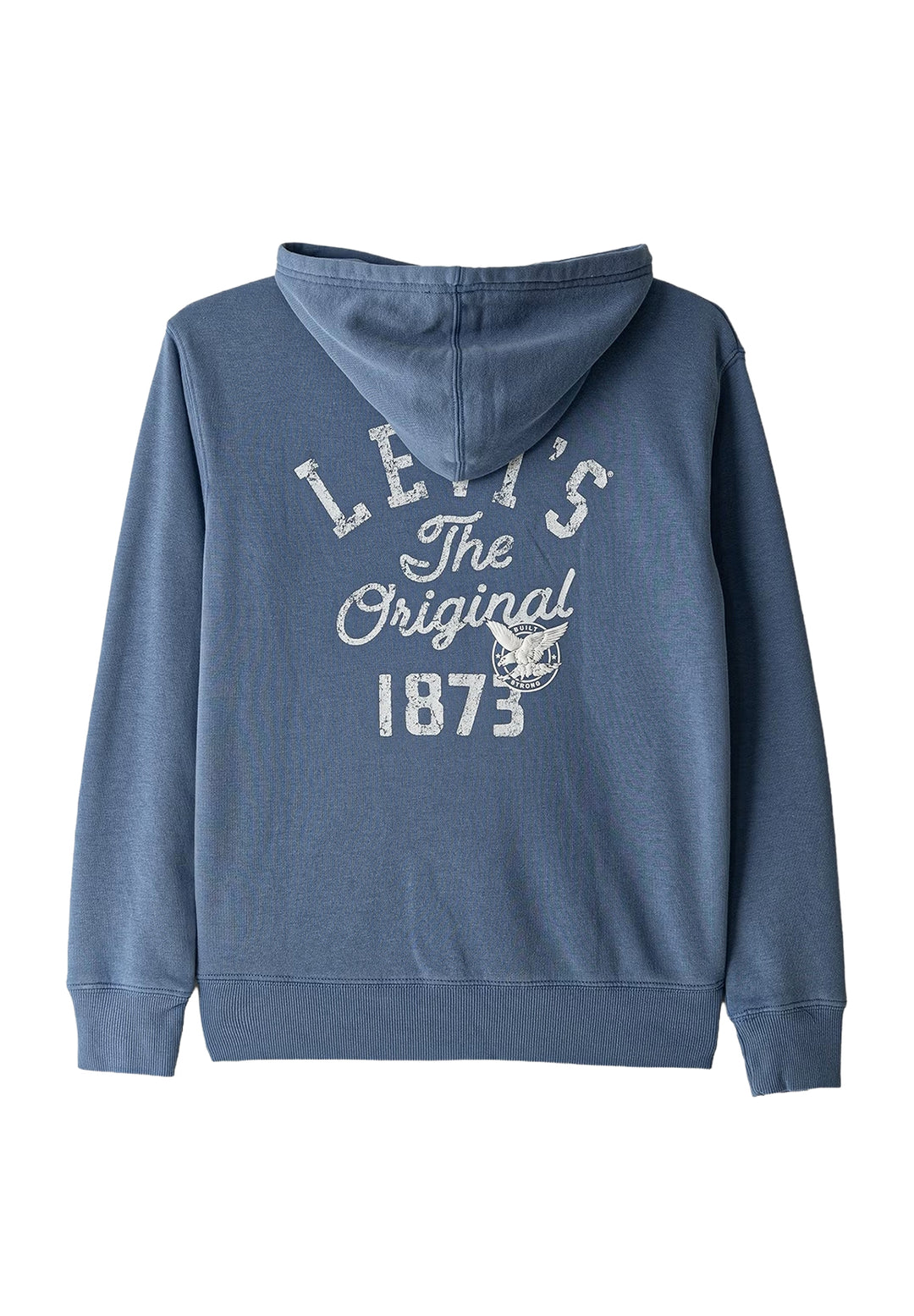 Sudadera con capucha celeste para niño