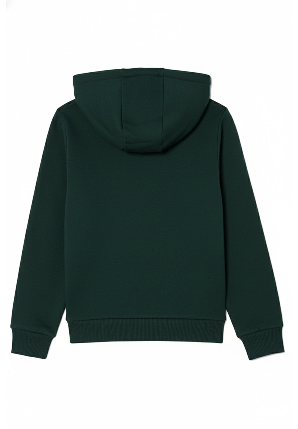 Sudadera con capucha verde para niño