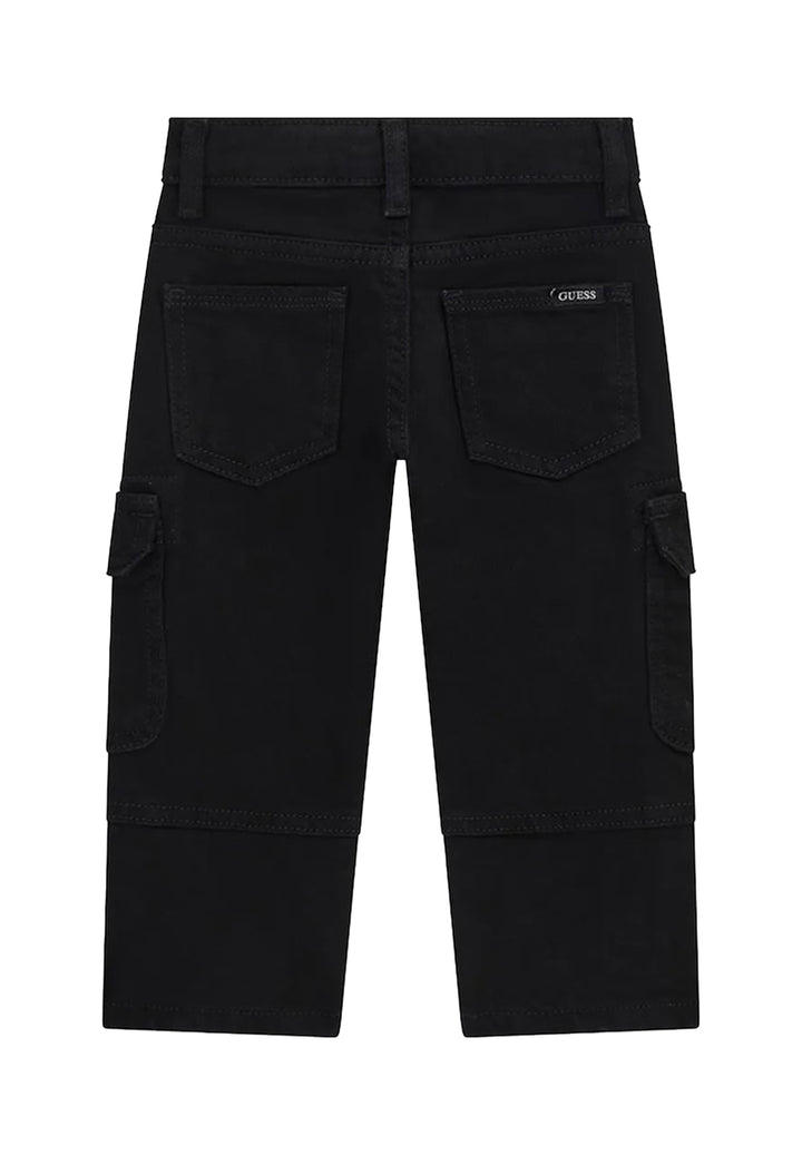 Black cargo pants for boys