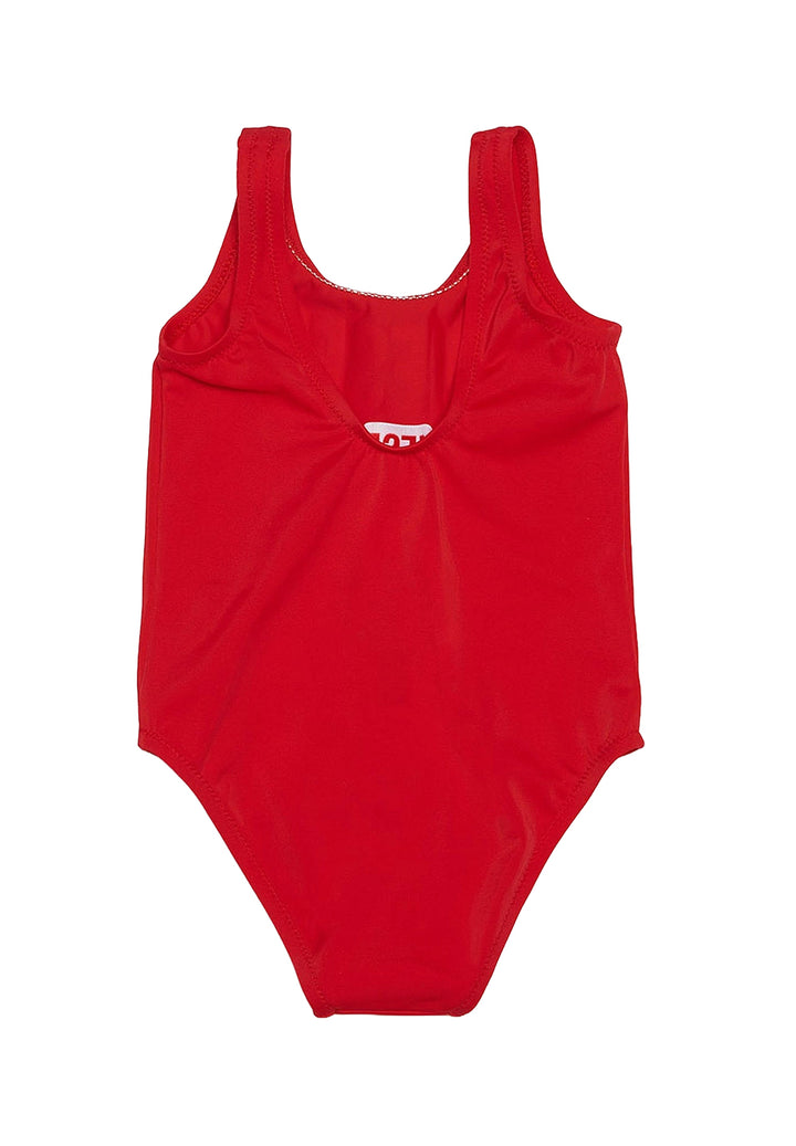 Bañador entero rojo para bebé
