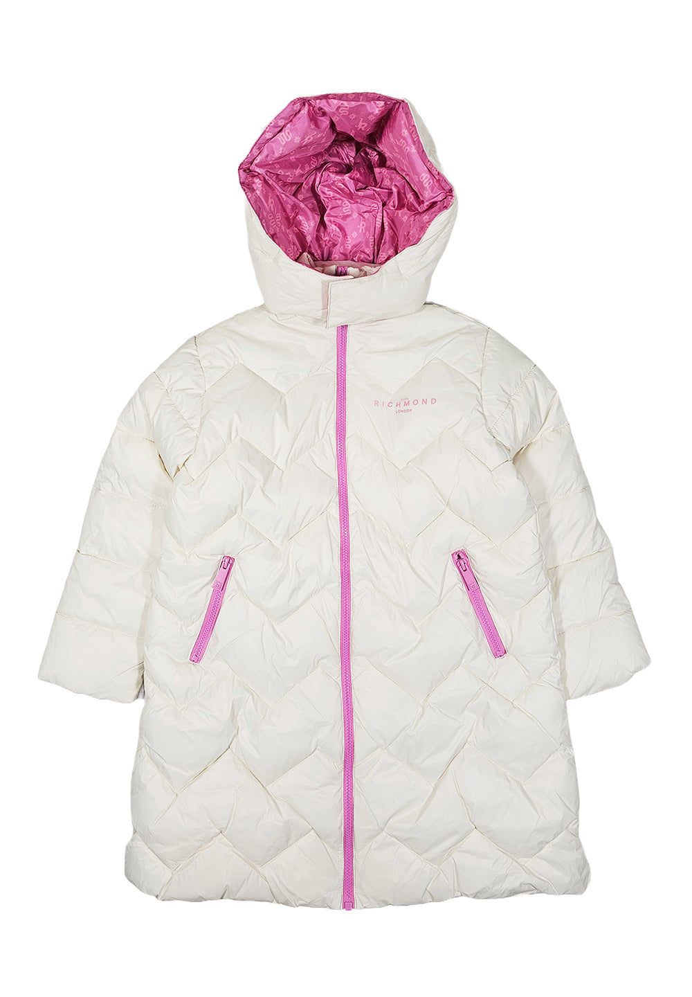 Weiße Jacke für Mädchen