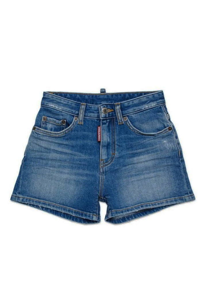 Blue denim shorts for boys