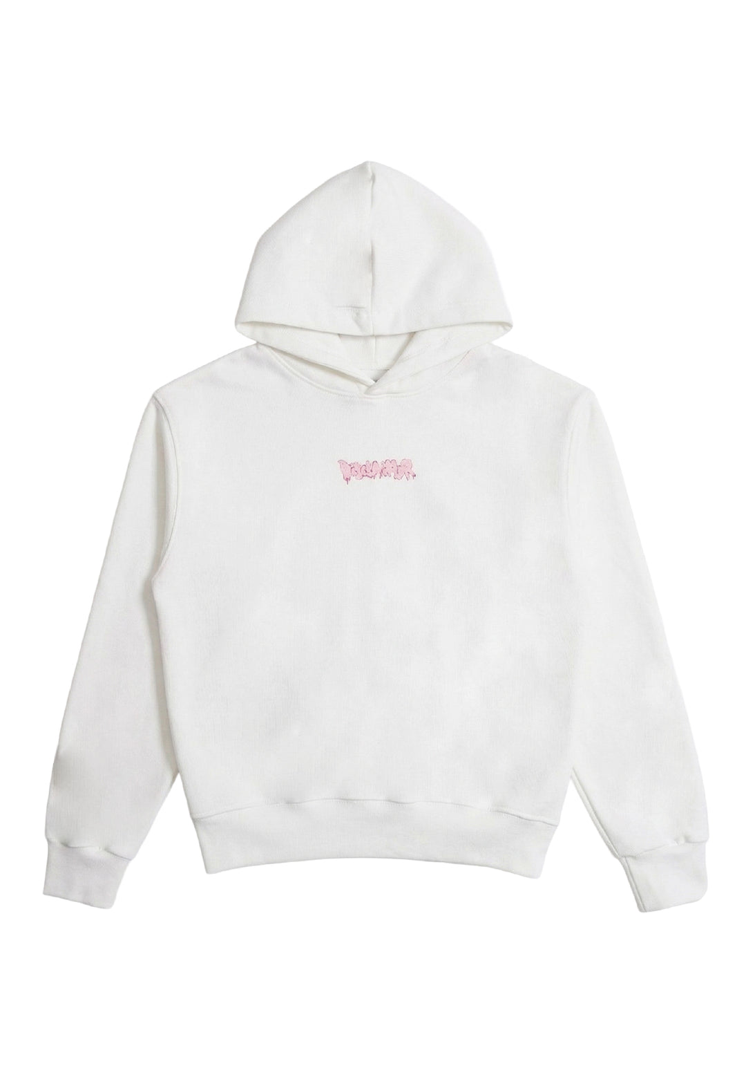Sweat à capuche blanc pour fille