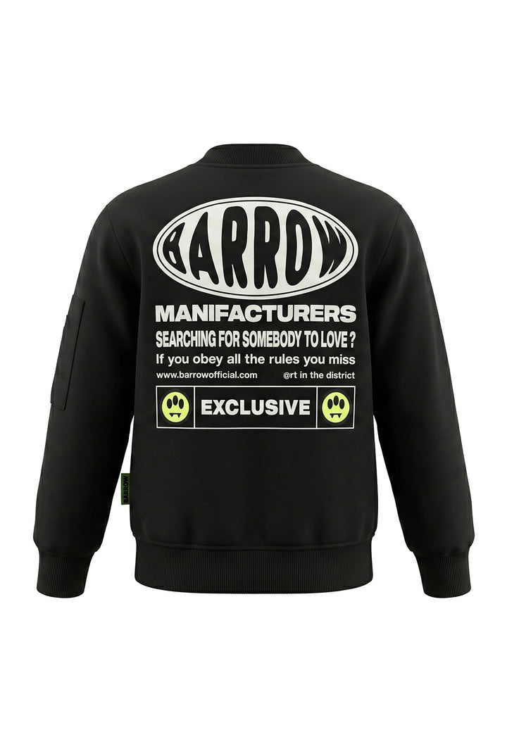 Black zip-up hoodie for kids
