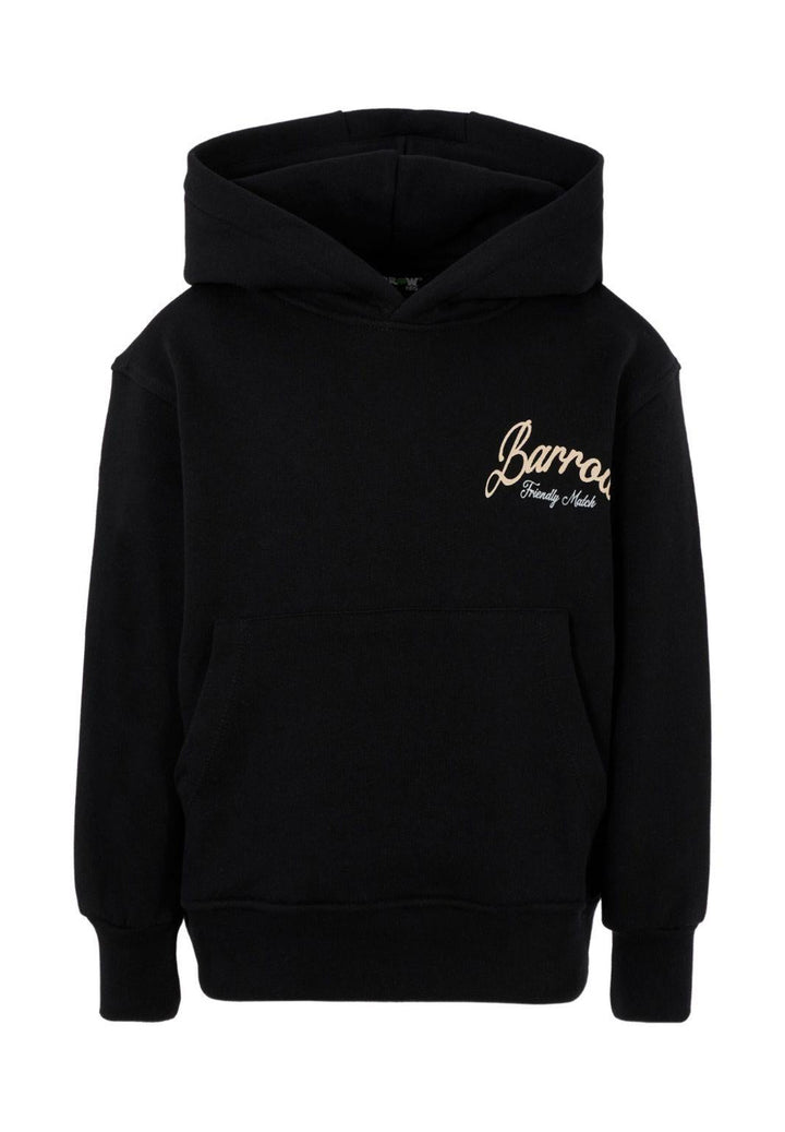 Schwarzer Unisex-Kapuzenpullover