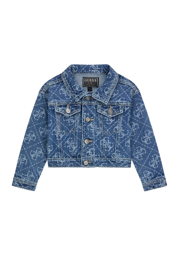 Baby girl's blue denim jacket
