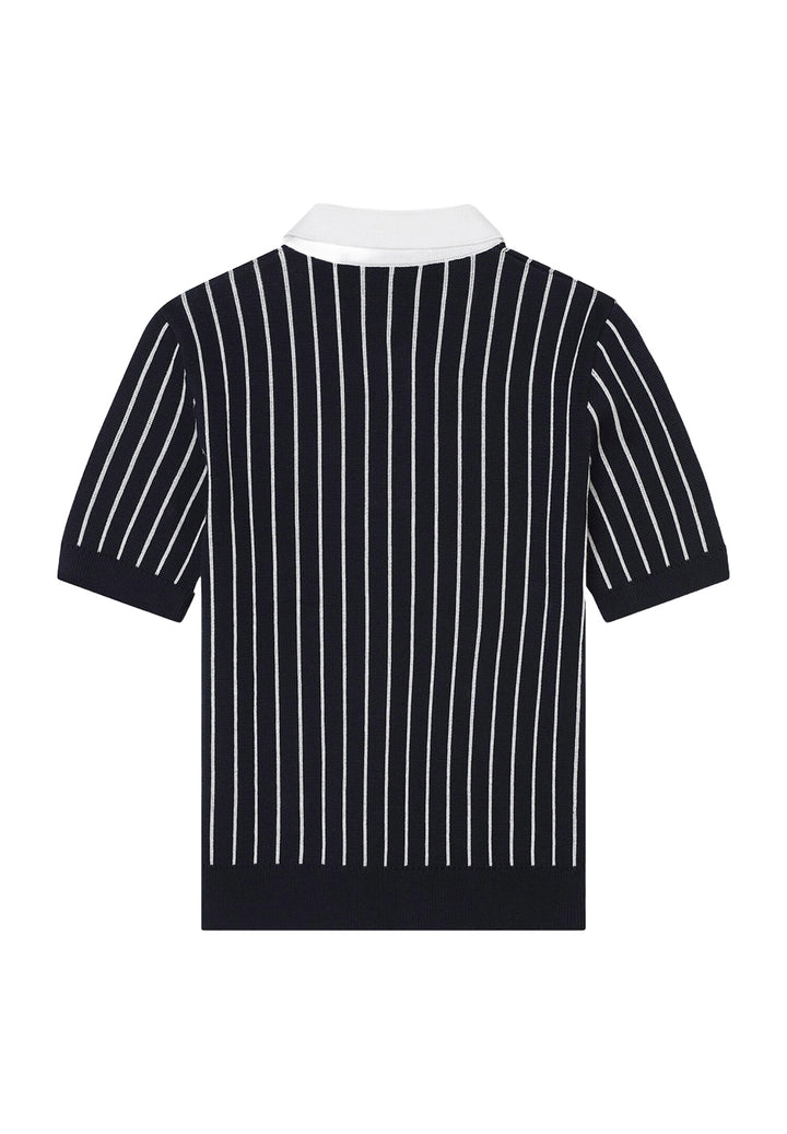 Blaues Poloshirt für Jungen