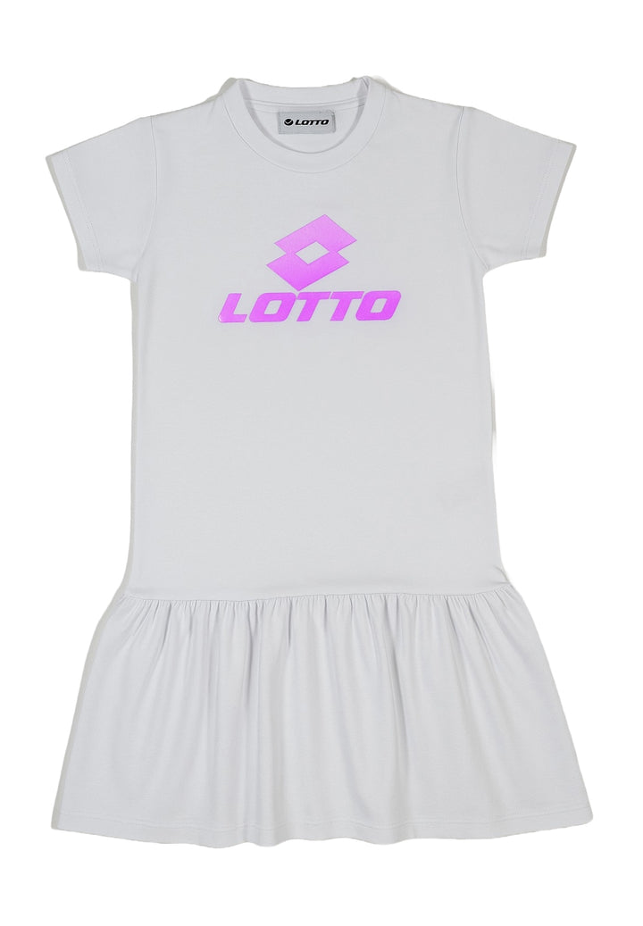 Weißes Kleid für kleines Mädchen