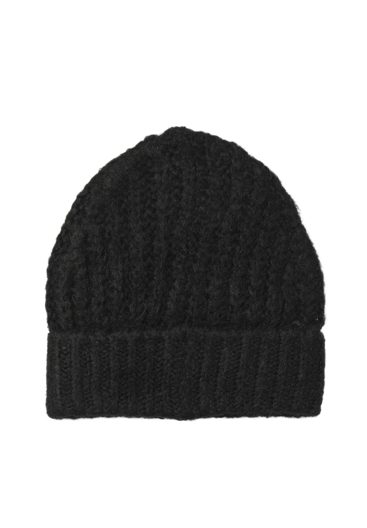 Gorro negro para niña