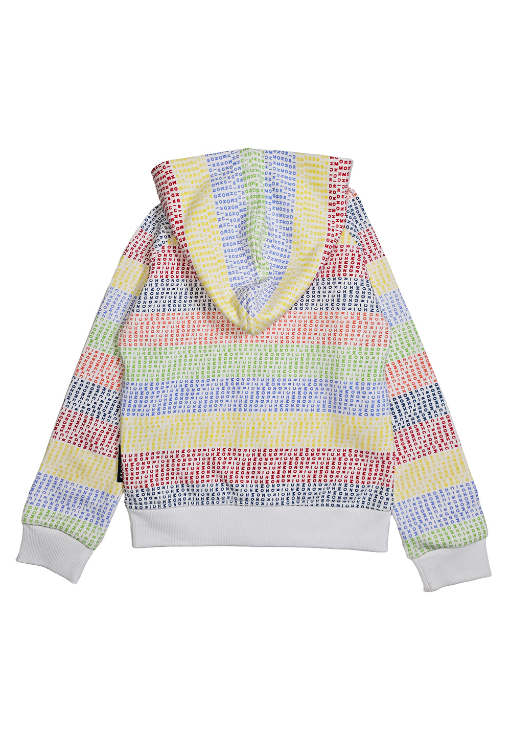 Sweat-shirt zippé multicolore pour nouveau-né